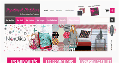 Desktop Screenshot of popeline-et-tarlatane.com